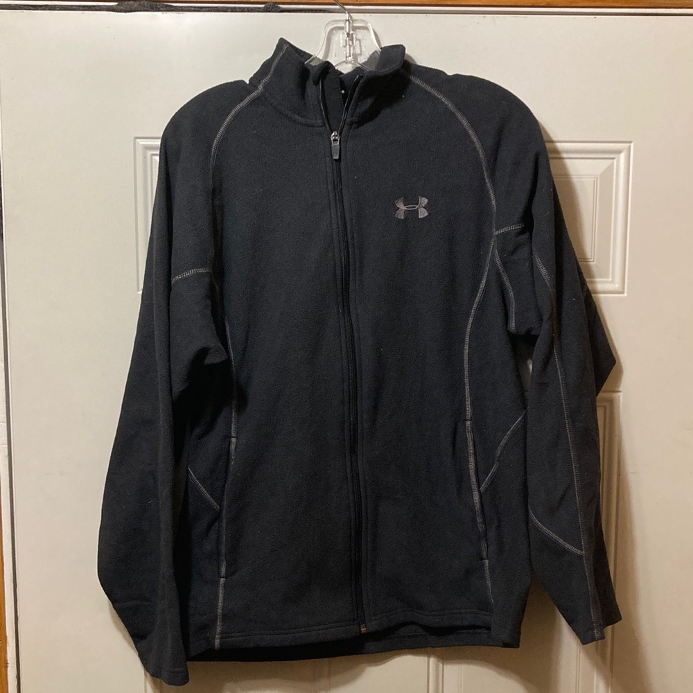 Under Armour Men's‎ Dark Gray Performance Jacket Fleece S